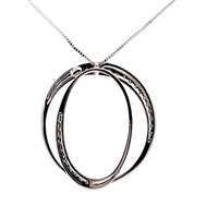 Collar Comete Mujer in Oro GLB 278 - GLB 278